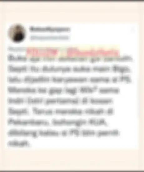 Unggahan netizen bongkar kebusukan Putra Siregar dan Septi
