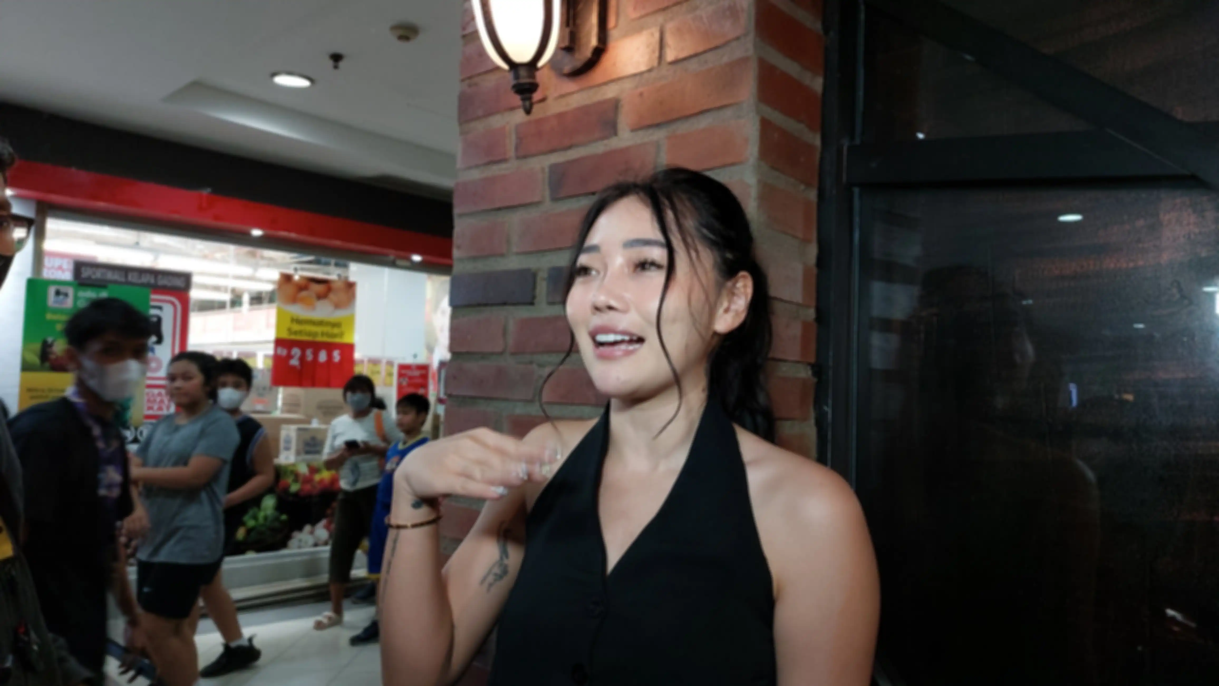Wendy Walters saat ditemui Grid.ID di kawasan Kelapa Gading, Jakarta Utara, Sabtu (15/10/2022). 