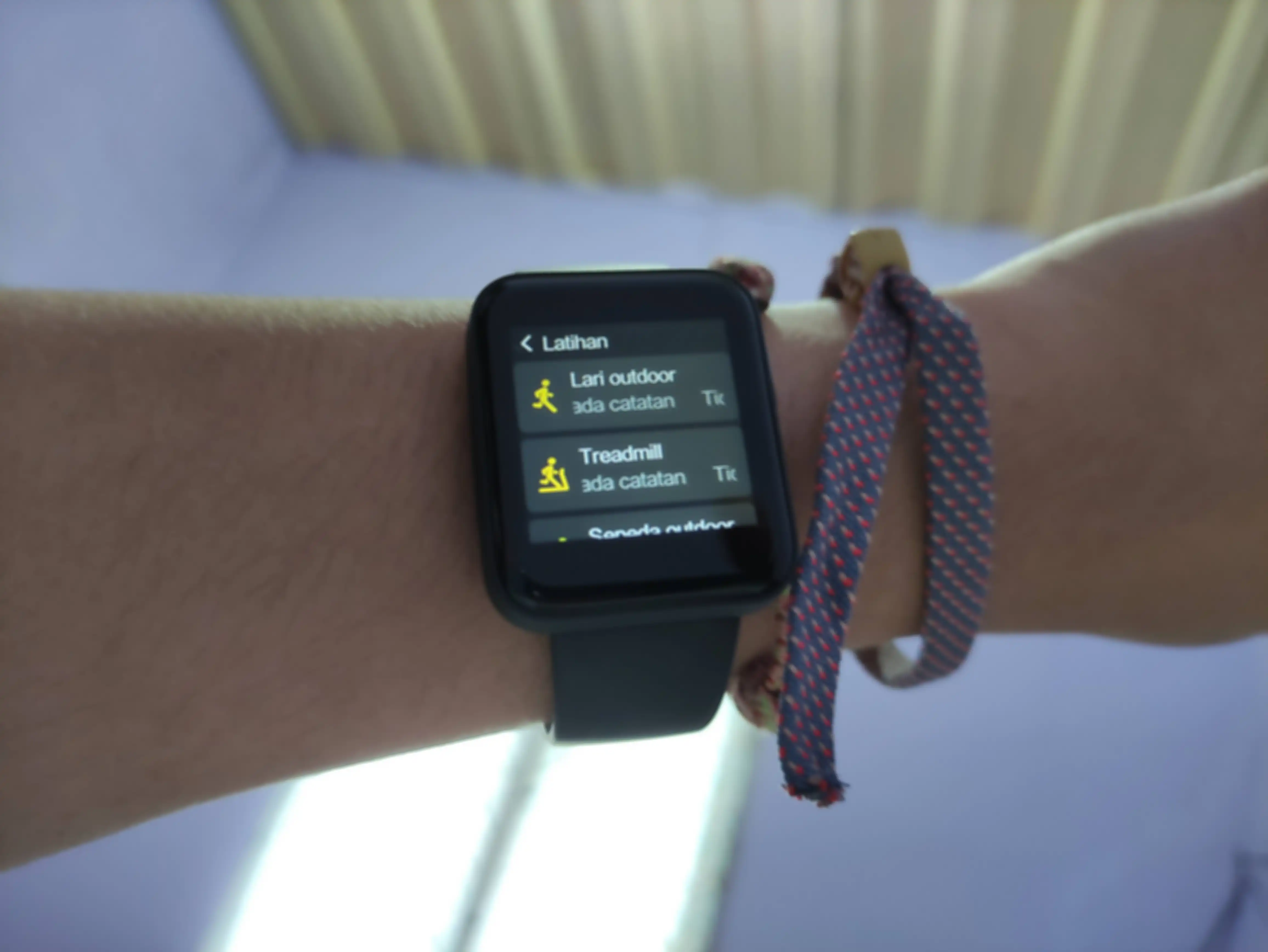 Fitur olahraga di Mi Watch Lite