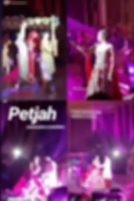 Kemeriahan upacara Sangeet Tania Nadira