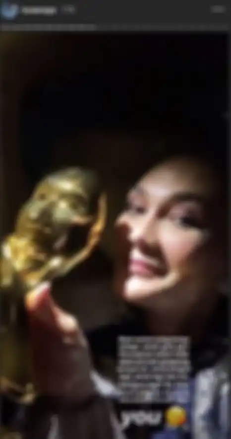 Unggahan Luna Maya.