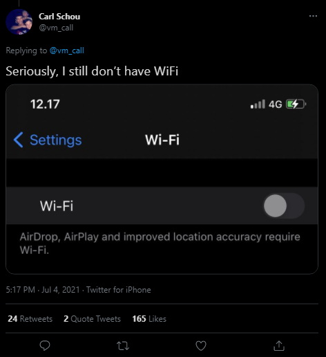 Bug iOS yang sebabkan WiFi tidak bisa tersambung