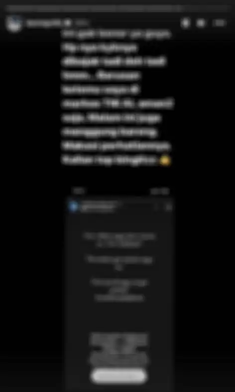 Story Instagram Kevin Aprilio klarifikasi kabar Widi cabut dari Vierratale