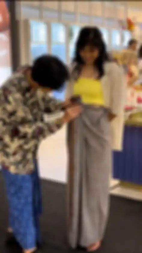 Styling kain dari Remaja Nusantara