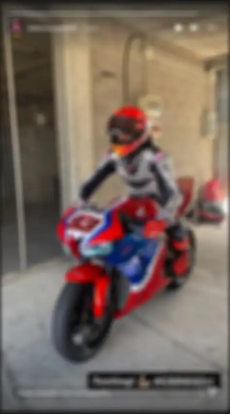 Unggahan story Marc Marquez di Instagram