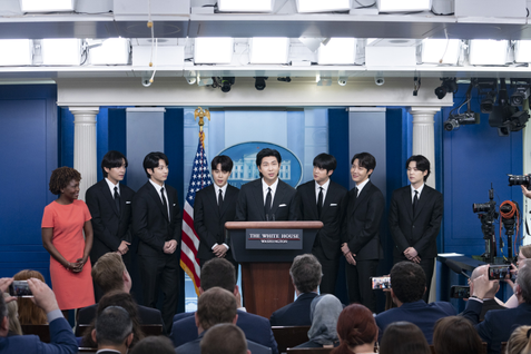 BTS Saat Pidato di Gedung Putih