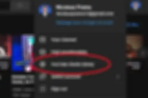 Pilihan YouTube Studio