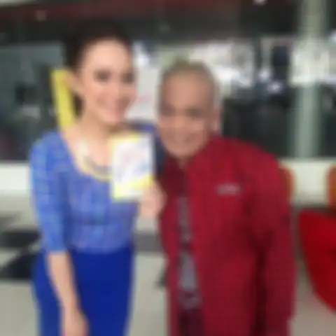 Foto lucu Sapri Pantun, yang meninggal dunia karena penyakit diabetes.