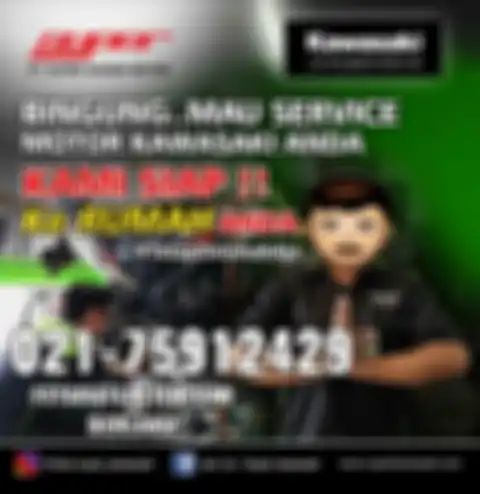 Kawasaki Super Sukses Motor menerima layanan servis ke rumah konsumen