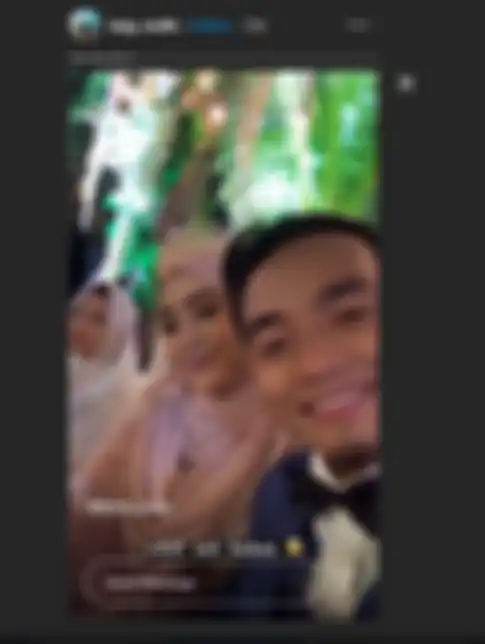 Postingan Taqy Malik setelah resmi menikah