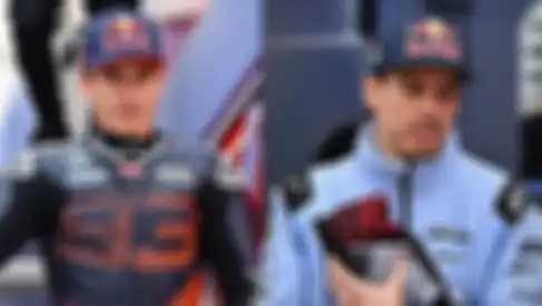 Marc Marquez dan adiknya Alex Marquez.