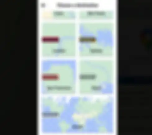 Di game Snake versi Google Maps, kalian juga bisa memilih kota sendiri, lho!