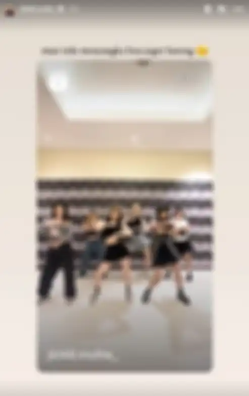 Postingan Muthe JKT48 challenge bareng LE SSERAFIM