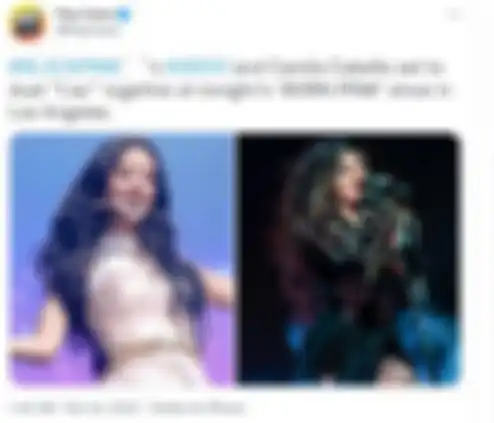Jisoo BLACKPINK dan Camila Cabello 