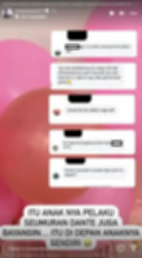 Soraya Rasyid mengungkapkan sosok anak berbaju pink