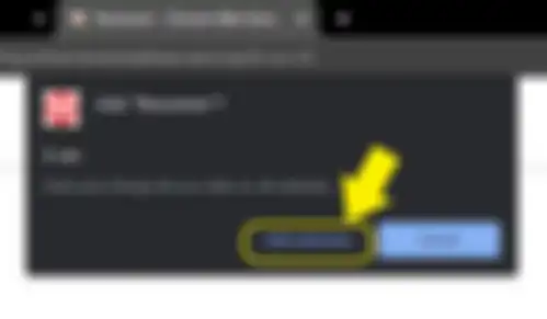 Tombol Add extension 