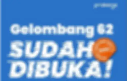 Kartu Prakerja Gelombang 62 sudah dibuka pemotor berusia 18 tahun punya KTP siap-siap dapat bantuan uang tunai.