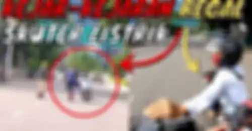 Rider skuter listrik ini hampir kena begal ketika CFD di Sudirman, stay safe brother!