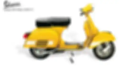 Vespa Rally 200 produksi 1970-an dengan kode VSE1T