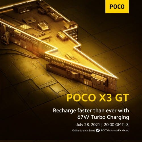 Poster POCO X3 GT