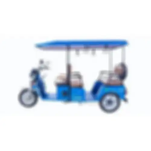 Ilustrasi becak listrik.