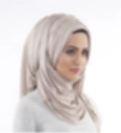 Gaya hijab tumpuk