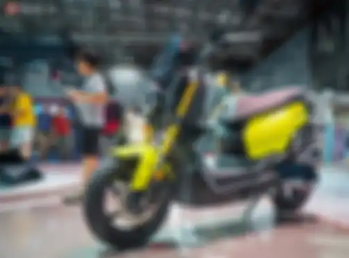 SYM KNRBT tiruan Honda Zoomer X ini muncul di event Vietnam Motor Show 2024.