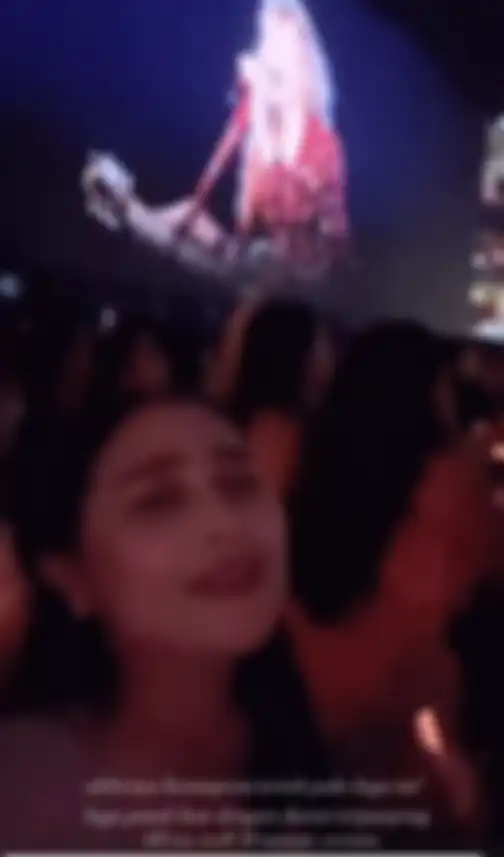 Keseruan Prilly Latuconsina nonton konser Taylor Swift