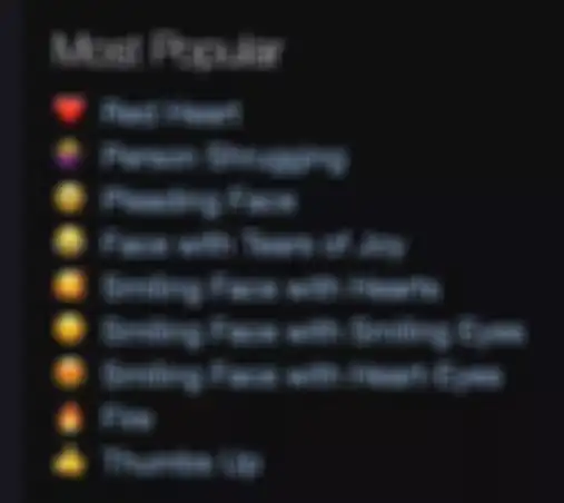Emoji paling populer