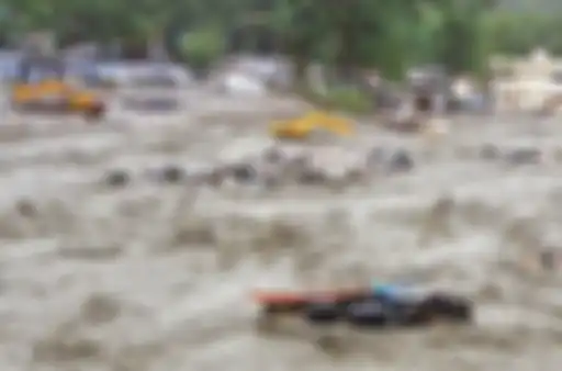 Banjir besar di India yang pernah terjadi.