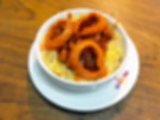 Nasi dan gorengan