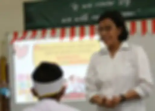 Sri Mulyani Program Mengajar tanpa Dana APBN