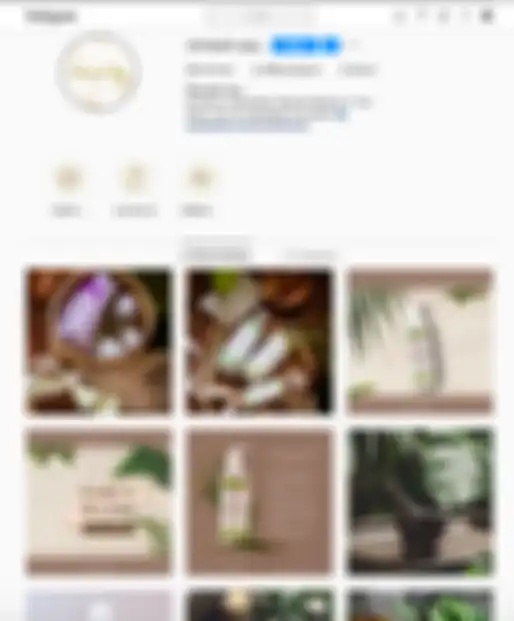 Instagram bisnis Kahiyang Ayu