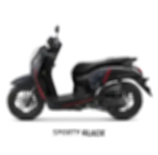 Honda All New Scoopy warna Sporty Black