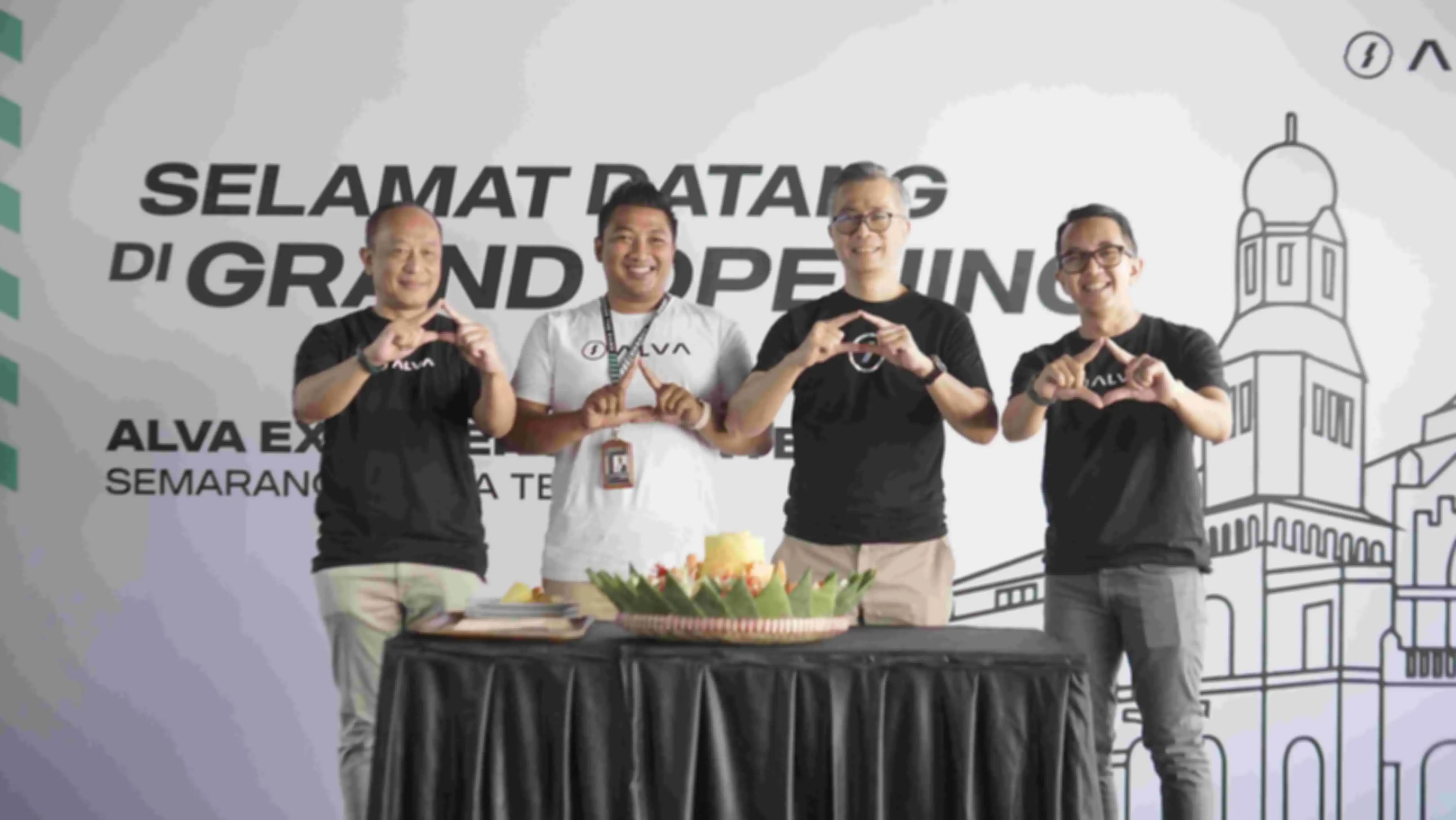 Peresmian ALVA Experience Center di Semarang.
