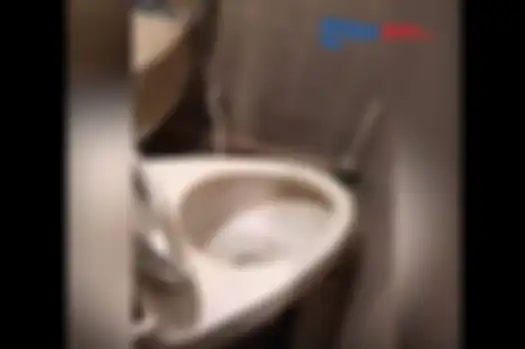 Kondisi WC di rumah Nunung