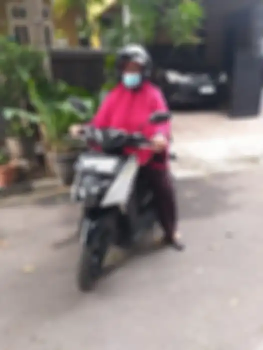 Motor baru Yamaha Gear 125 dipakai Suyati Slamet.