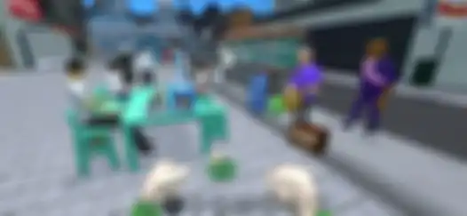 Tampilan gameplay di game Bakso Simulator