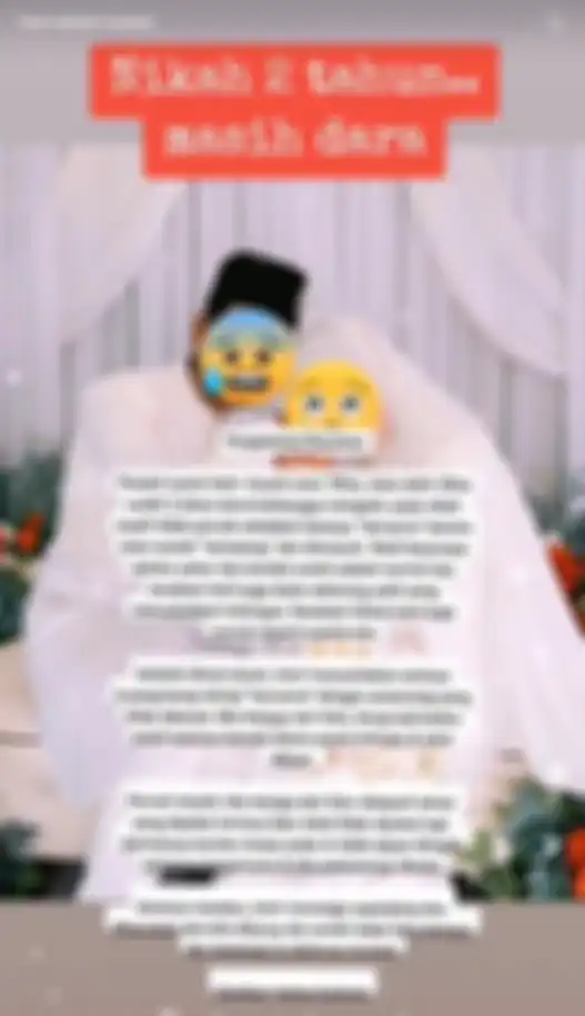 Kisah pasangan suami istri dua tahun menikah tapi belum pernah melakukan hubungan intim