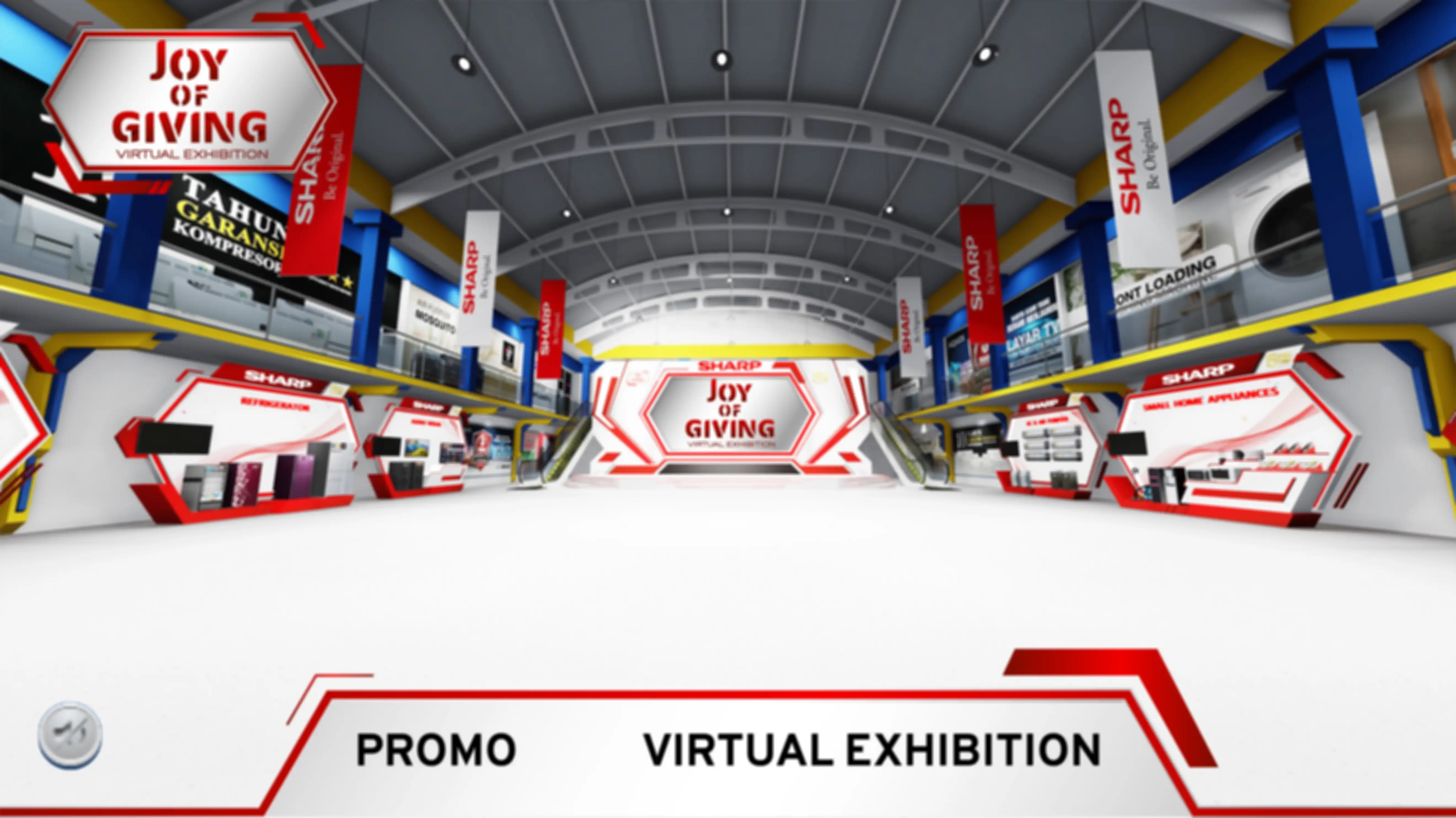 Virtual exhibition Joy of Giving (Sharp)