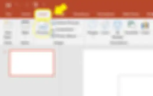 Menu Insert di PowerPoint
