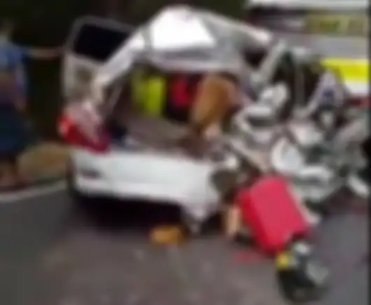 Suzuki Ertiga yang remuk