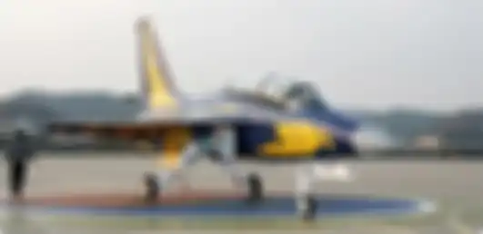 T-50 Golden Eagle jet tempur TNI AU buatan Korea Selatan.
