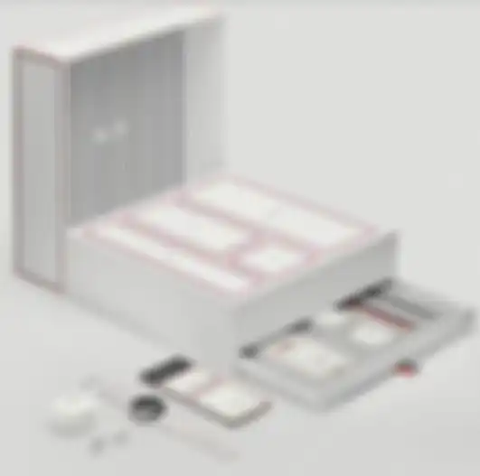 Box Samsung Galaxy Z Flip3 Thom Browne Edition.