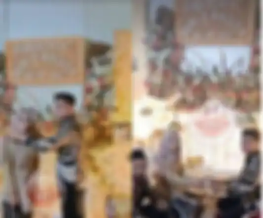 Potret pertunangan Andika Mahesa