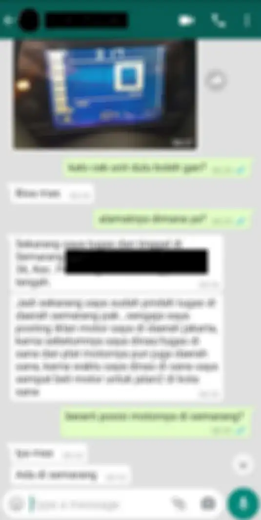 Chat WhatsApp dengan penjual Yamaha NMAX 2017