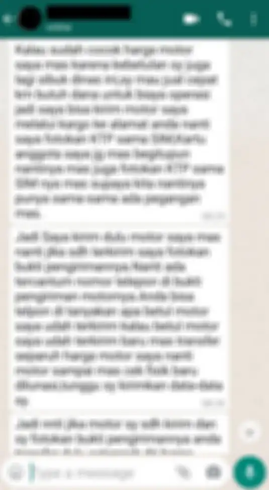 Chat WhatsApp dengan penjual Yamaha NMAX 2017