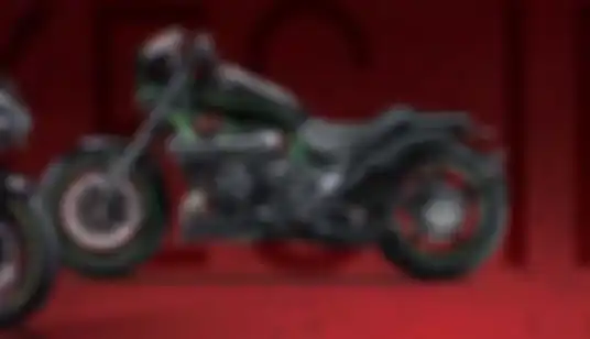 Gambar rendering Kawasaki Eliminator H2 Supercharged.