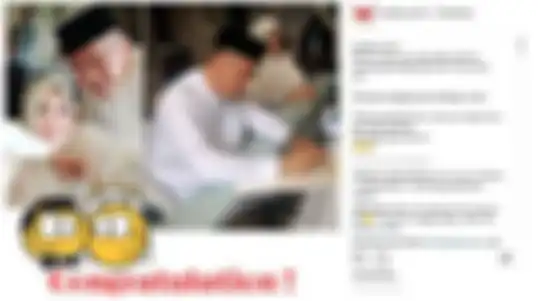 Foto pernikahan Mama Rieta dan Basuki Widjaja yang tersebar