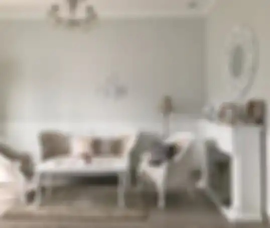 Bagian ruang tamu rumah Natalie Sarah